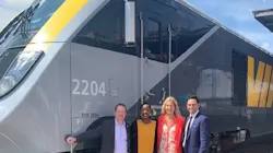 VIA Rail Canada and London, Ontario officials celebrate investing more than C$25 million (US$18.9 million) in upgrades to the London, Ontario station. VIA Rail Canada and London, Ontario officials celebrate investing more than C$25 million (US$18.9 million) in upgrades to the London, Ontario station.