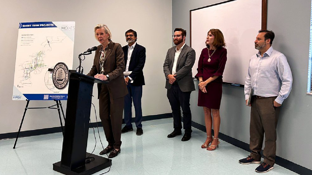 The city of Tampa, Fla., has unveiled Tampa MOVES, the first citywide mobility plan.