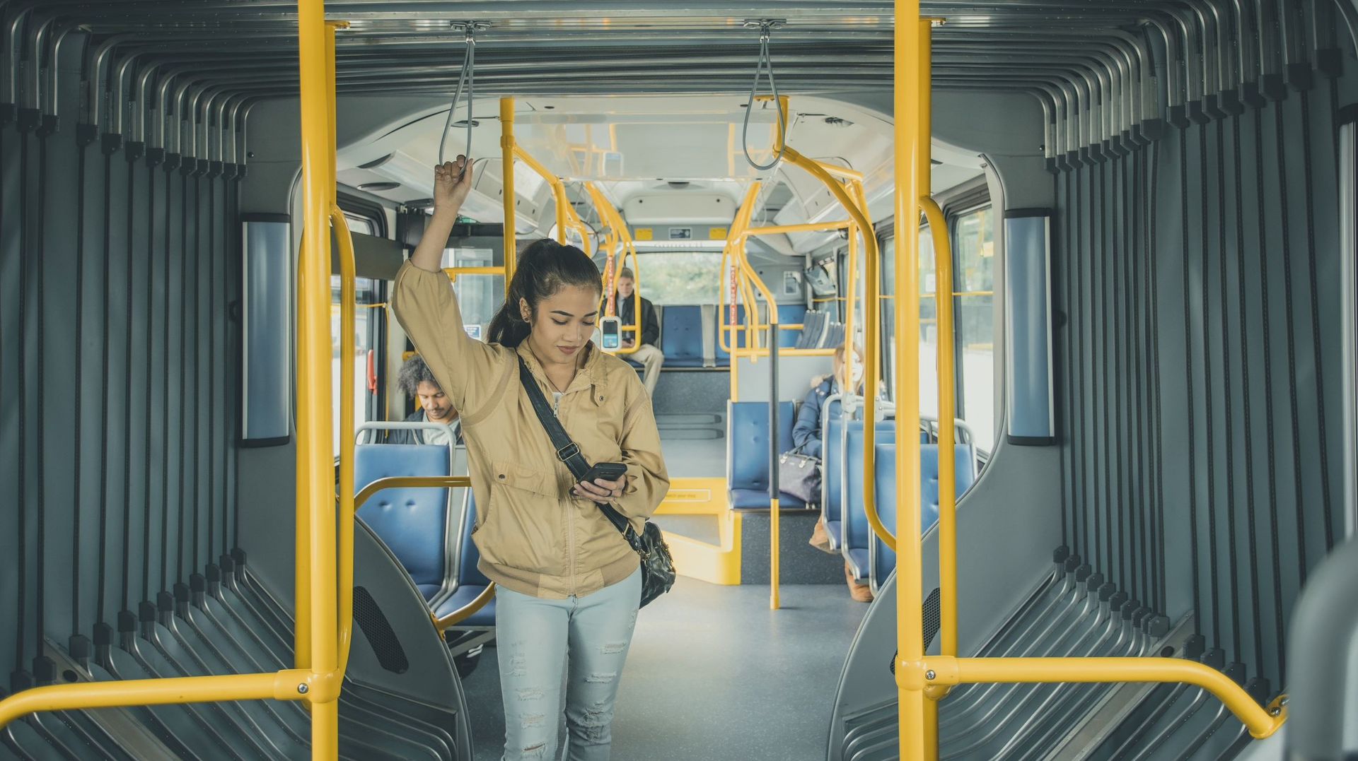 TransLink has added free WiFi access to its express RapidBus service.