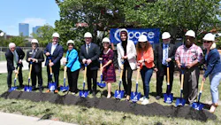L-R: Pace Director Chris Canning; Schaumburg Trustee Jaime Clar; Pace Director David Guerin; Pace Executive Director Melinda Metzger; Pace Chairman Rick Kwasneski; Representative Michelle Mussman; Representative Nabeela Syed; Representative Mary Beth Canty; Pace Director Bill McLeod; Pace ADA Suburban Advisory Committee Chairperson Jemal Powell; and RTA Executive Director Leanne Redden. L-R: Pace Director Chris Canning; Schaumburg Trustee Jaime Clar; Pace Director David Guerin; Pace Executive Director Melinda Metzger; Pace Chairman Rick Kwasneski; Representative Michelle Mussman; Representative Nabeela Syed; Representative Mary Beth Canty; Pace Director Bill McLeod; Pace ADA Suburban Advisory Committee Chairperson Jemal Powell; and RTA Executive Director Leanne Redden.