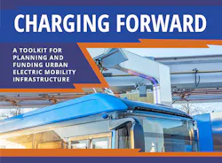 Charging Forward: A Toolkit for Planning and Funding Urban Electric Mobility Infrastructure graphic. Charging Forward: A Toolkit for Planning and Funding Urban Electric Mobility Infrastructure graphic.