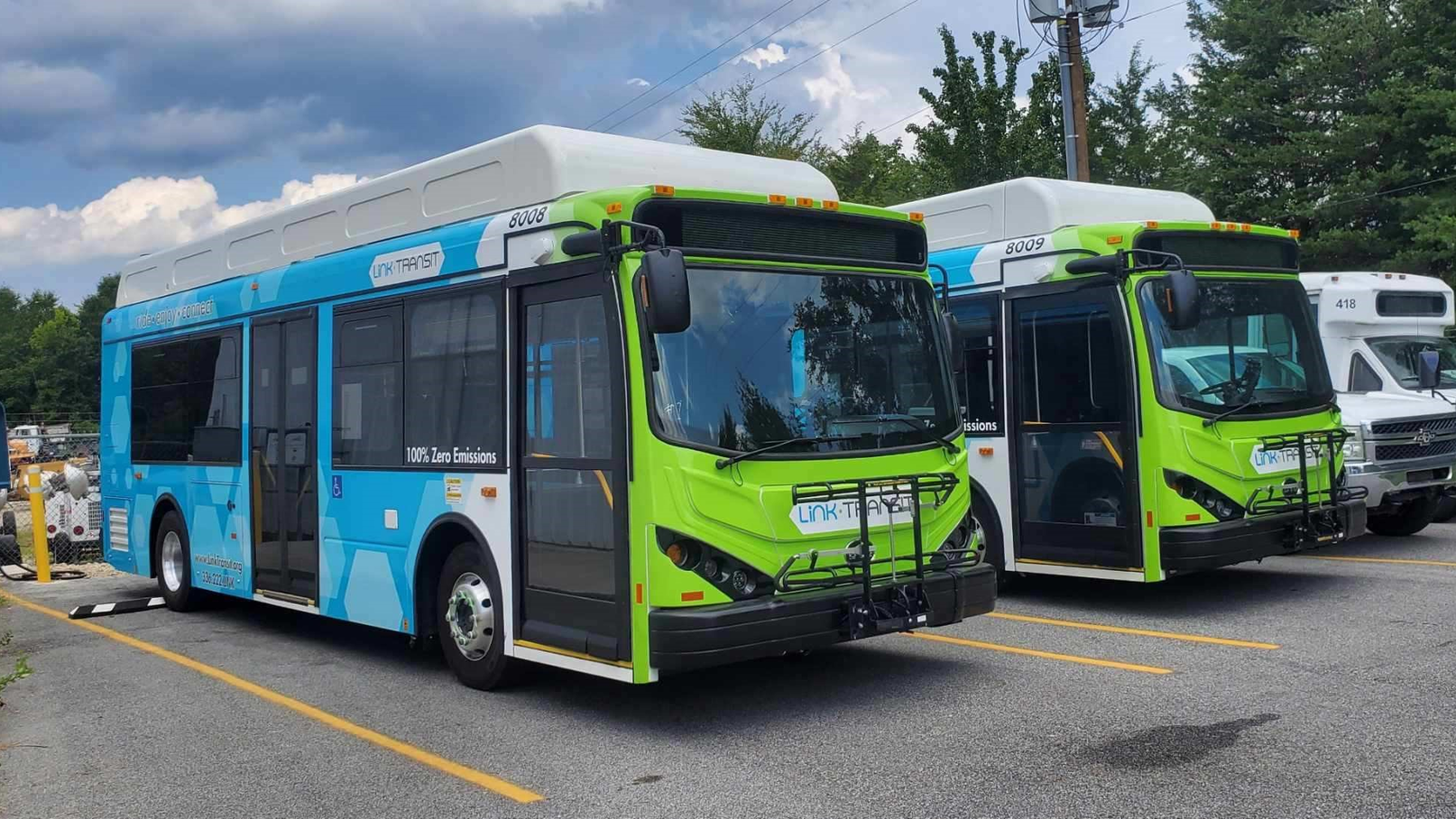The city of Burlington, Ga., has received two K7M 30-foot battery-electric buses to serve the passengers of its Link Transit fleet.