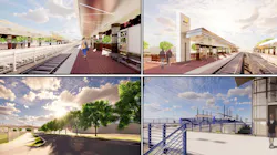 A rendering of DART's 12th Street Station. A rendering of DART's 12th Street Station.