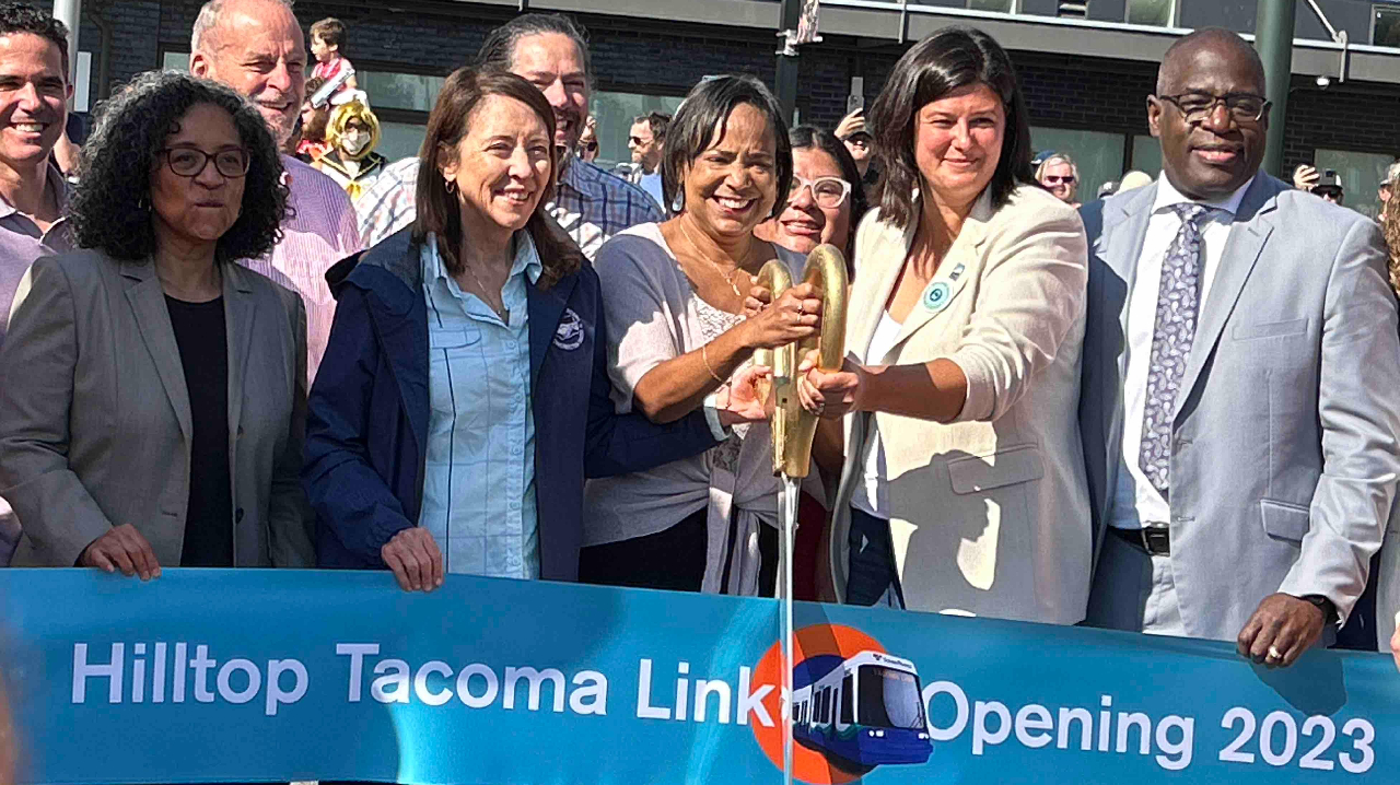 On Sept. 16, Sound Transit celebrated the opening of the Hilltop Tacoma Link Extension.
