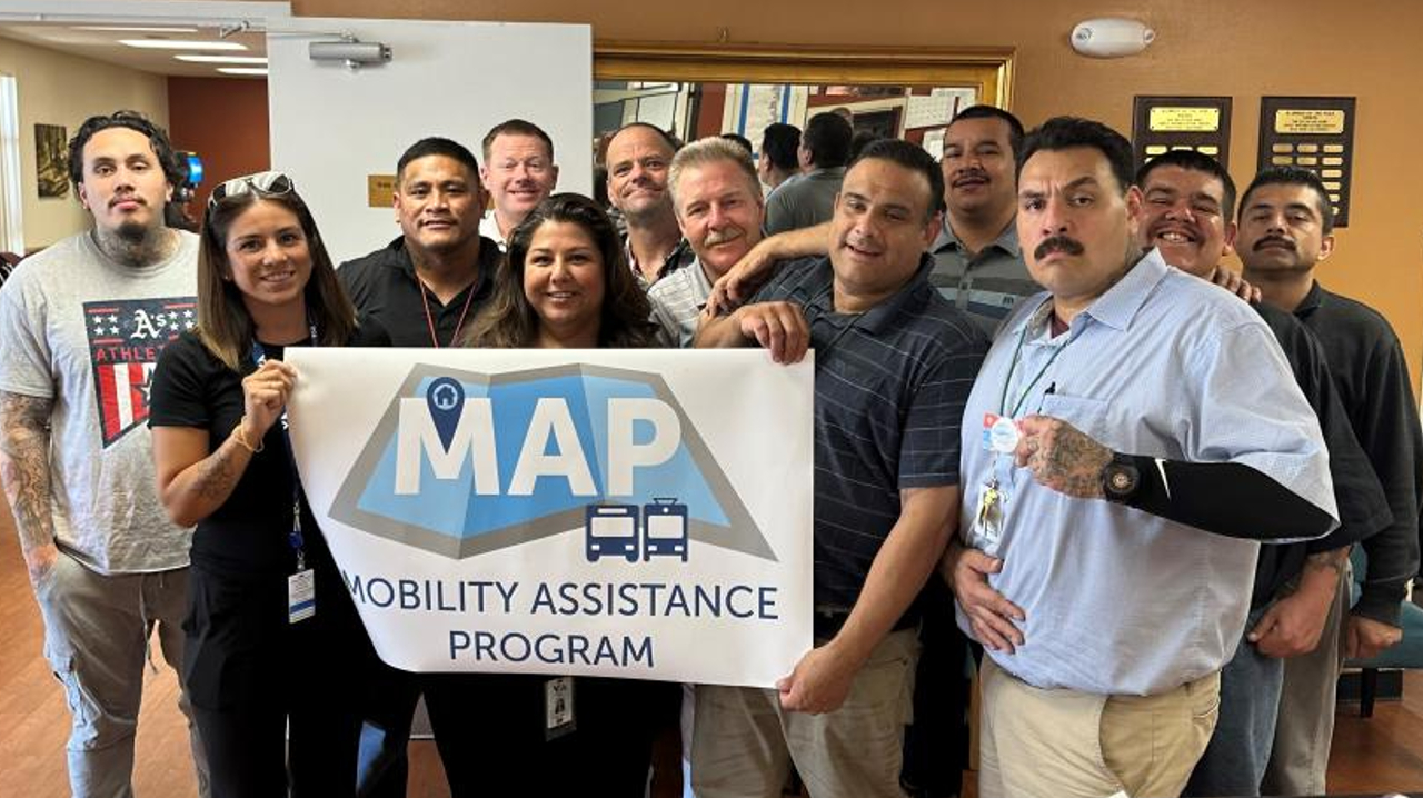 Santa Clara VTA has implemented MAP.