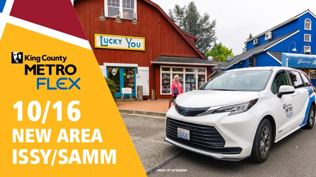 King County Metro is partnering with the city of Issaquah to expand Metro Flex service across the city&rsquo;s many neighborhoods and 42,000 residents.