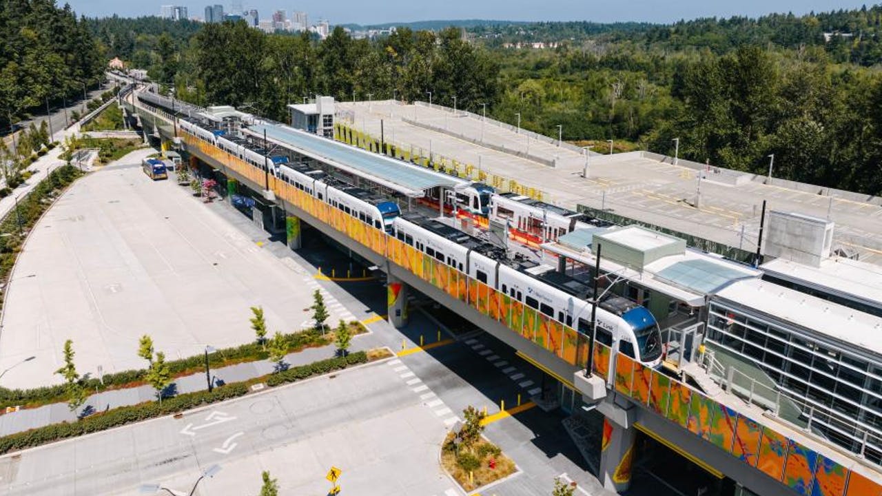 Sound Transit has begun the pre-revenue phase on the East Link light-rail extension project.