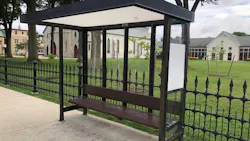 A BRTA shelter. A BRTA shelter.