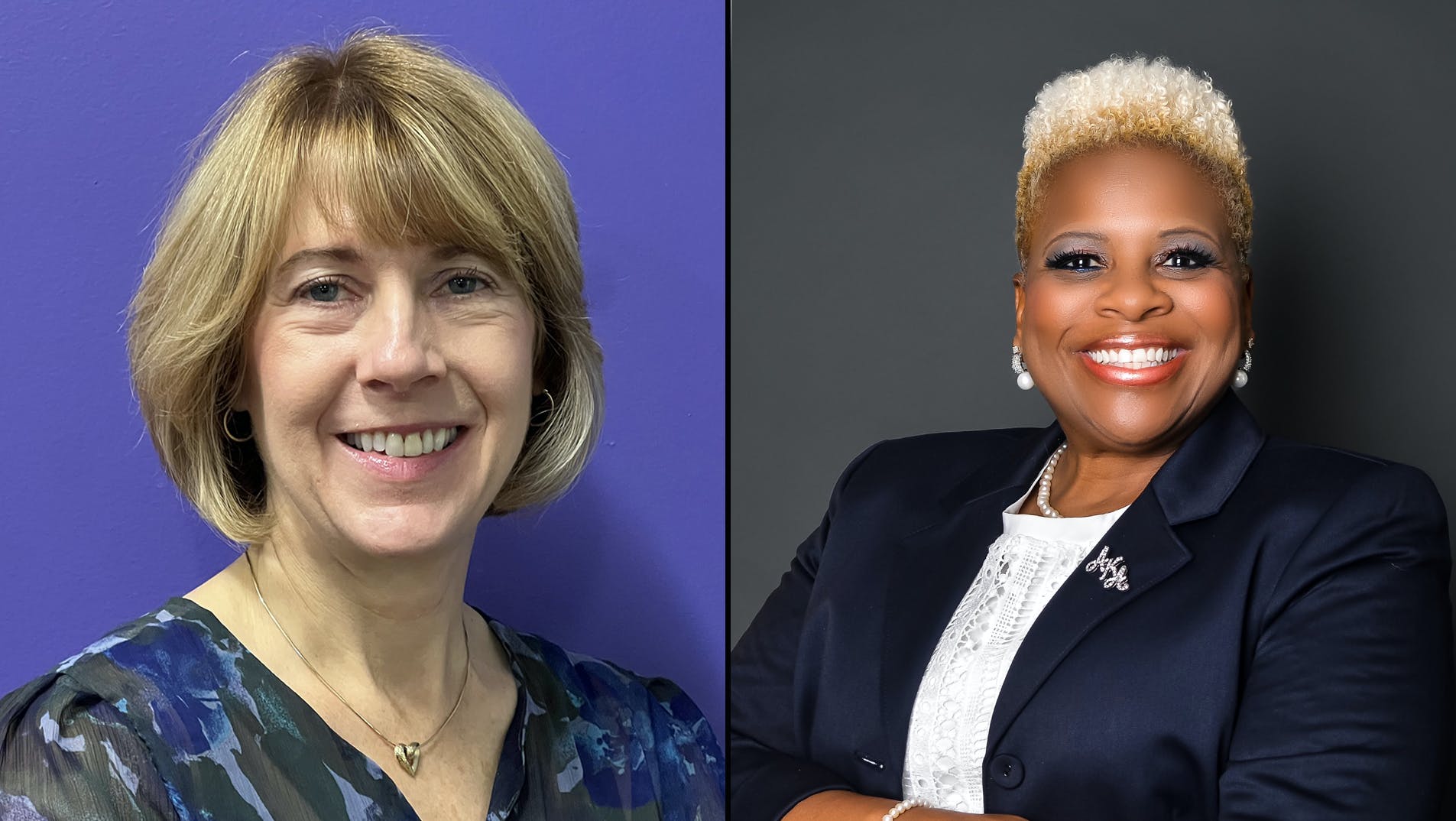 Lydia Benda, left, has been named WeGo's director of engineering, construction, and project management and Kia Lewis, right, has been named WeGo's senior project manager.