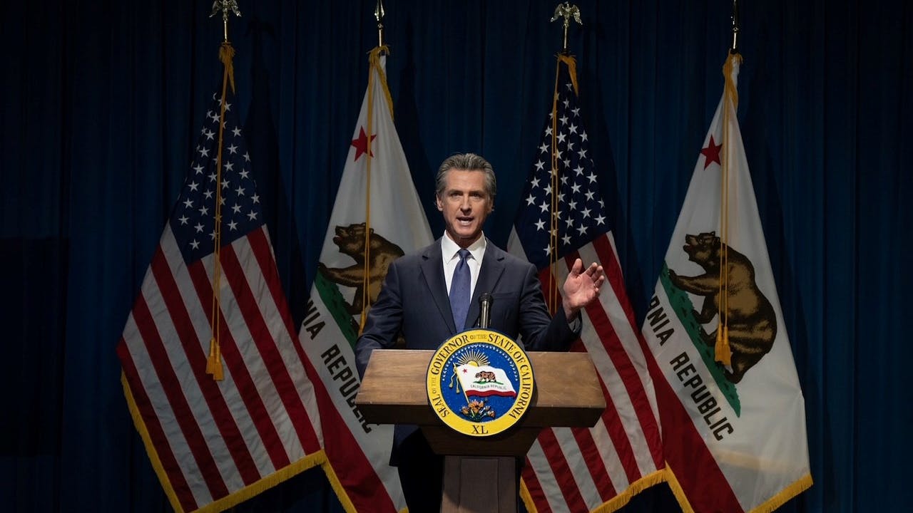 Gov. Newsom presents the 2024-2025 January budget proposal.