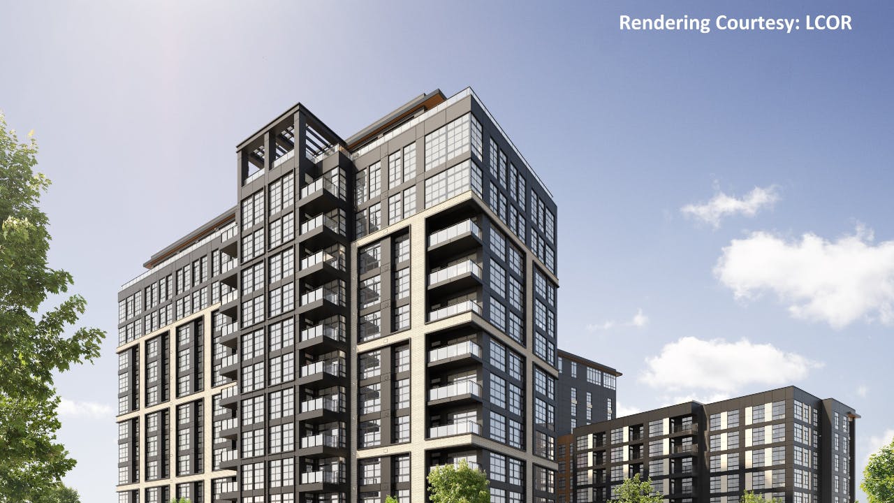 A rendering of the North Bethesda Station.