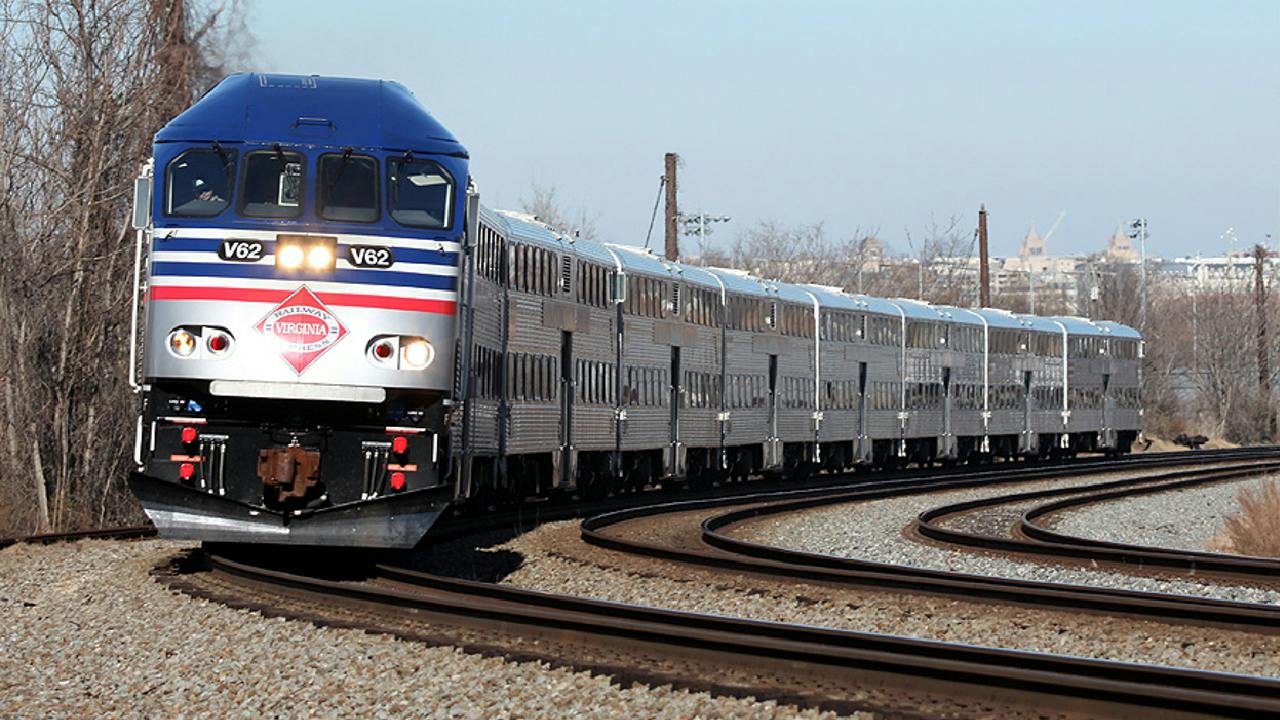 VRE train.