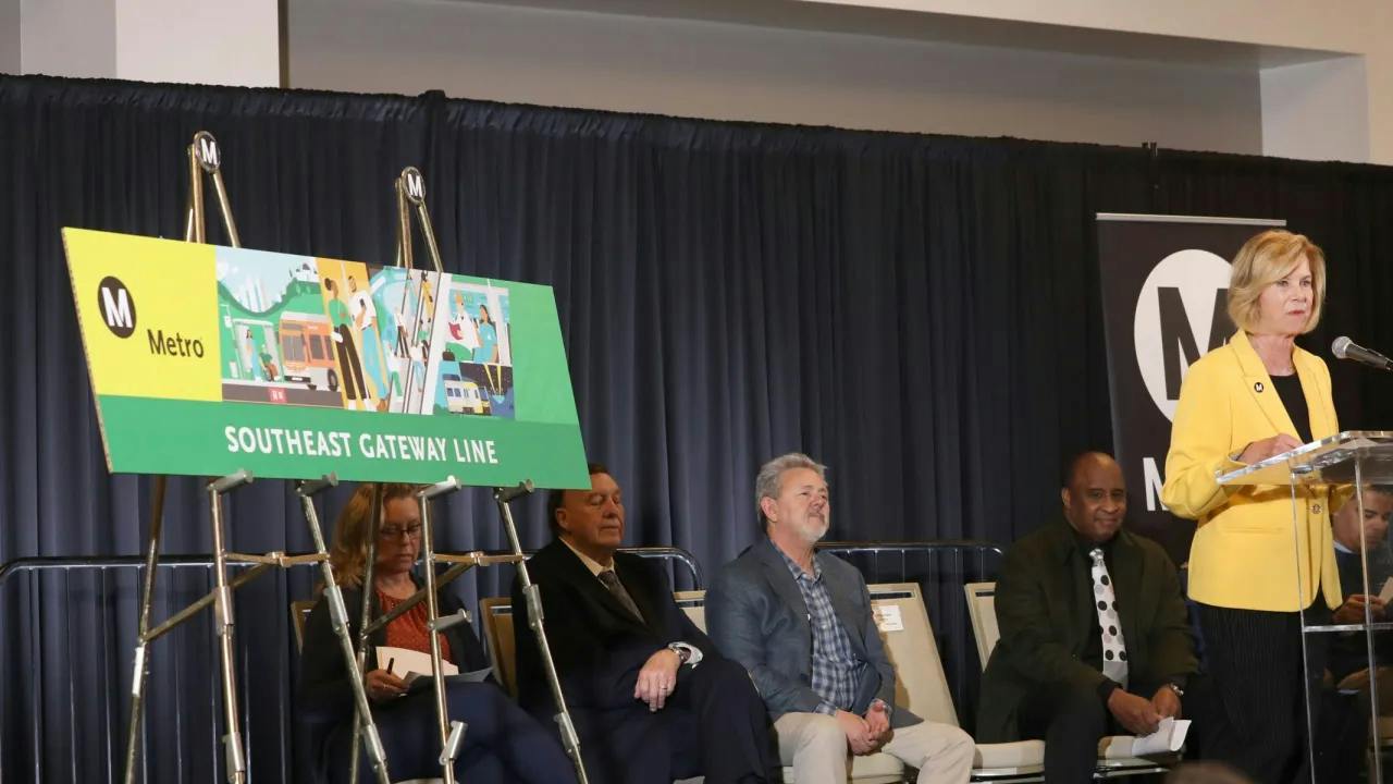 L.A. Metro renames West Santa Ana Branch Corridor Project as Southeast Gateway Line.