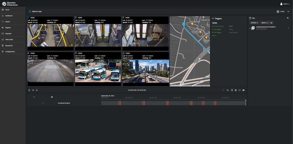 Clearance&Ocirc; digital evidence management system