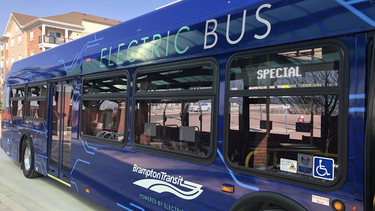 Brampton Transit BEB.