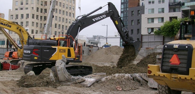 Skanska&rsquo;s use of the zero-emissions equipment was among the first to pilot the Volvo excavator in North America.