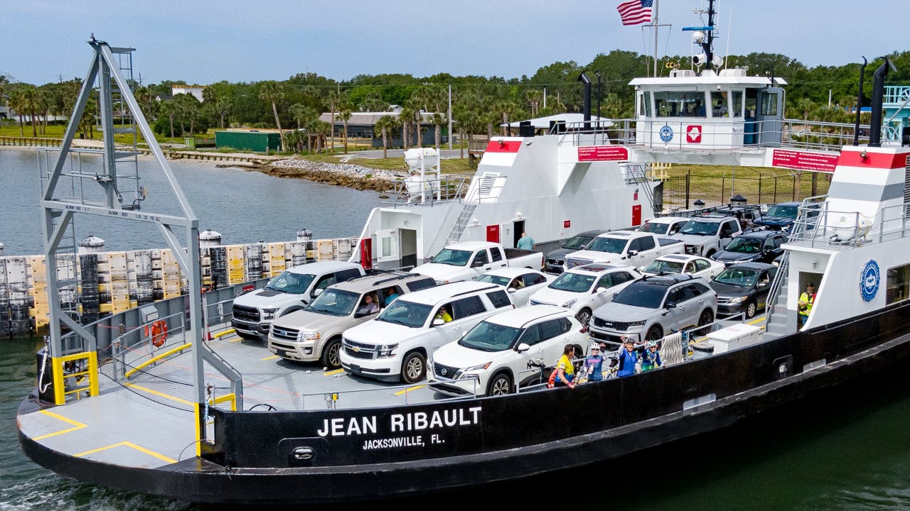 JTA's St. Johns River Ferry returns to service following three week hiatus.