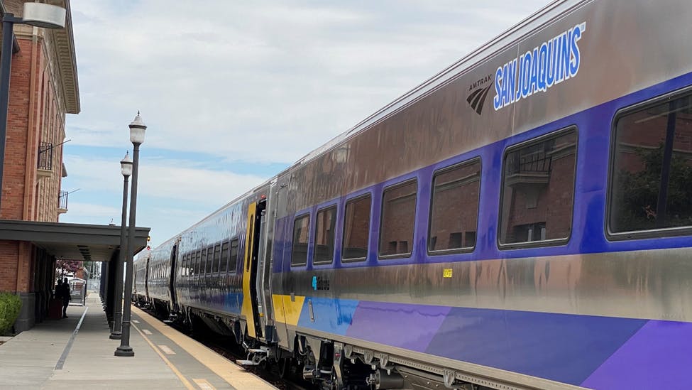 California launches new Siemens Venture railcars into service.