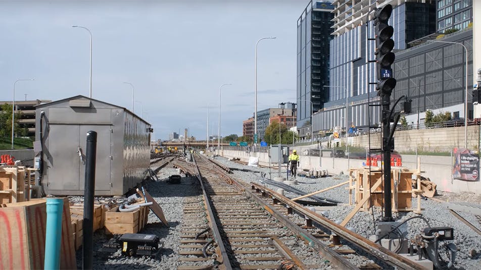CTA has been awarded a $111 million grant through USDOT's Neighborhood Access and Equity program that will support the authority's work to rebuild its Blue Line Forest Branch.