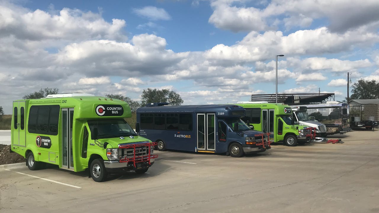 Community Transportation Association of America buses.