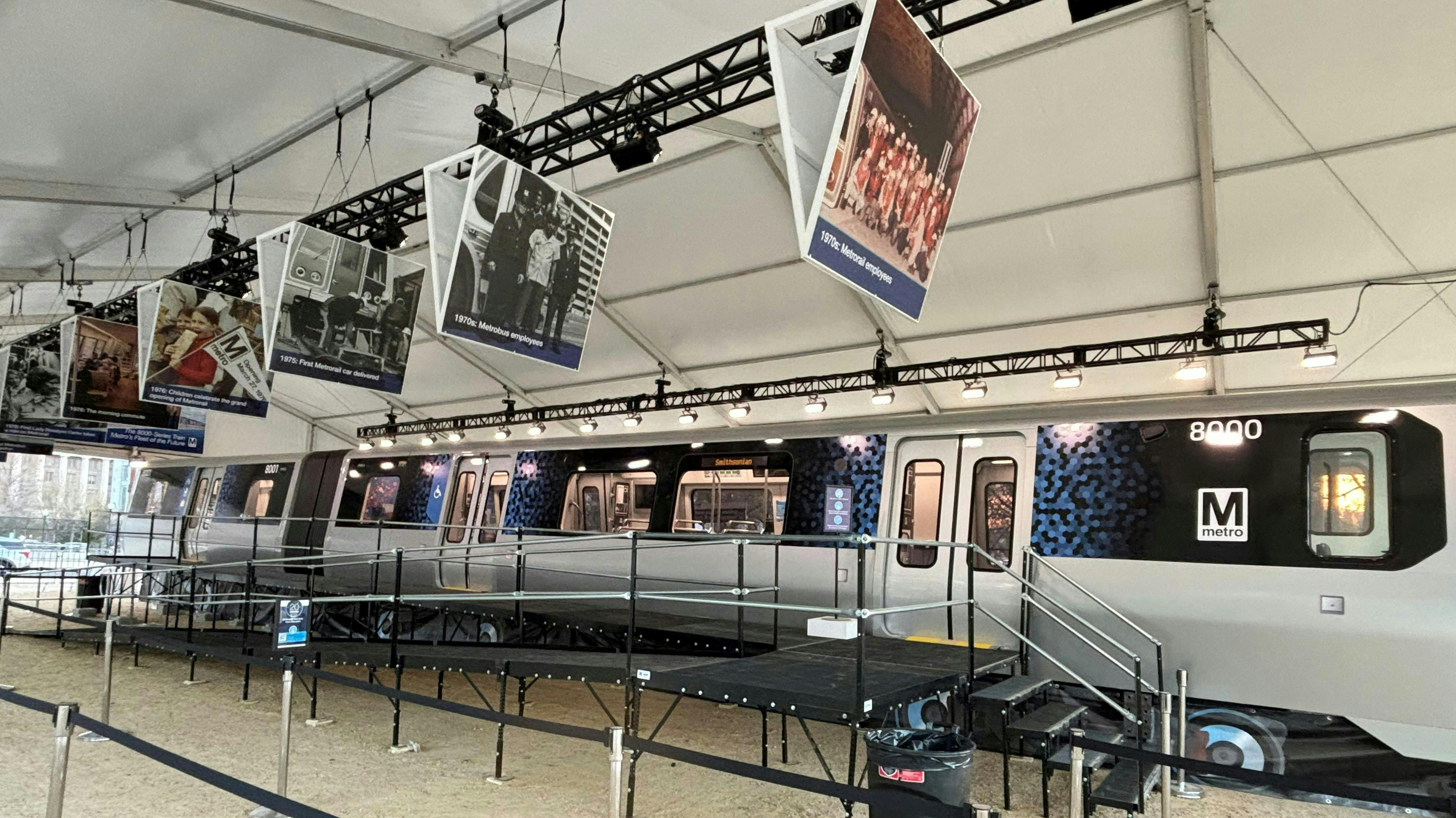 WMATA's 8000-series railcar.