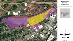 ​Revised design plans for the Charlotte Passenger Rail Facility in South End, N.C.. that does not cross Summit Avenue. ​Revised design plans for the Charlotte Passenger Rail Facility in South End, N.C.. that does not cross Summit Avenue.
