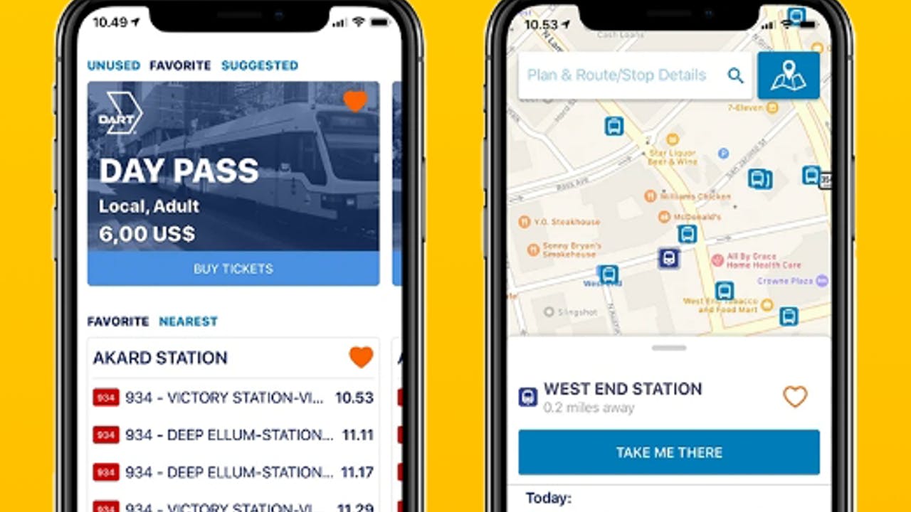 DART GoPass app.