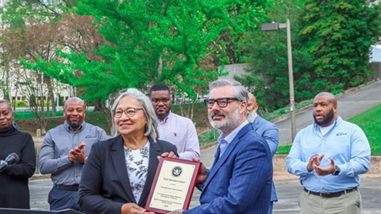 CATS receives Gold Standard Award from TSA.