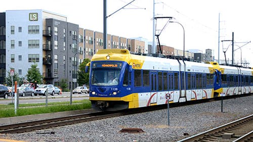 Sherman Associates opened Longfellow Station Apartments in 2013 across Hiawatha from the 38th St. Station on the METRO Blue Line.