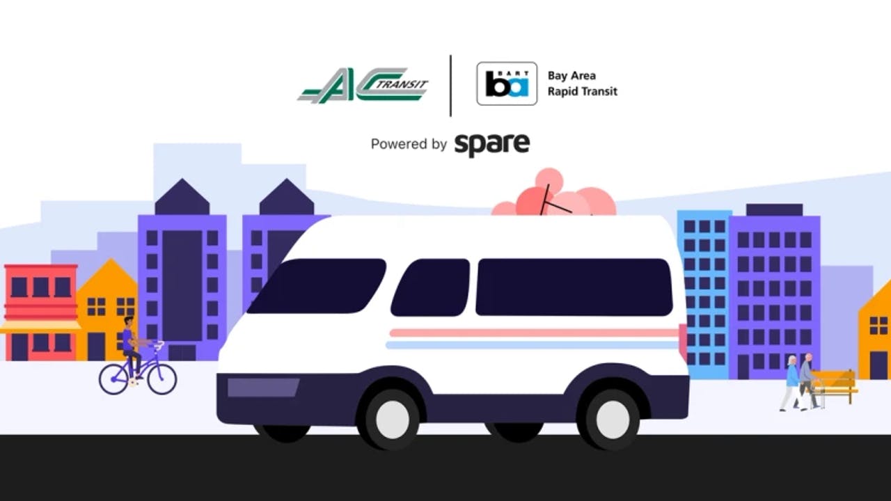 Spare, AC Transit and BART have partnered up to modernize paratransit services across the Bay Area.