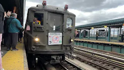 Hundreds of fans joined MTA for the Nostalgia Train Ride for 2024 Yankees Home Opener on April 5, 2024. Hundreds of fans joined MTA for the Nostalgia Train Ride for 2024 Yankees Home Opener on April 5, 2024.