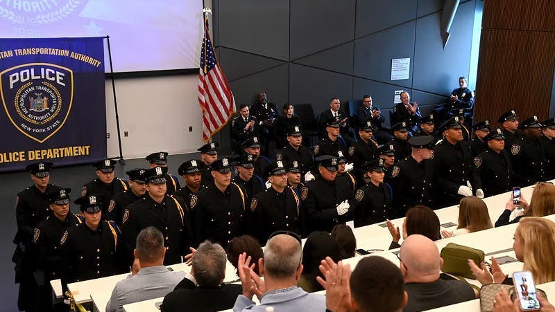 MTA Police Department welcomes 33 new graduates.