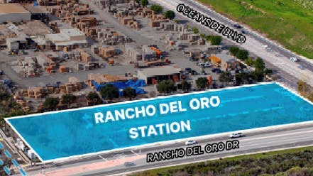 NCTD Rancho Del Oro SPRINTER Station plans