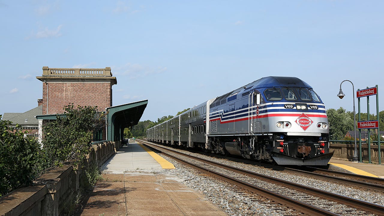 VRE train.
