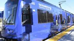 A S700 low-floor train. A S700 low-floor train.