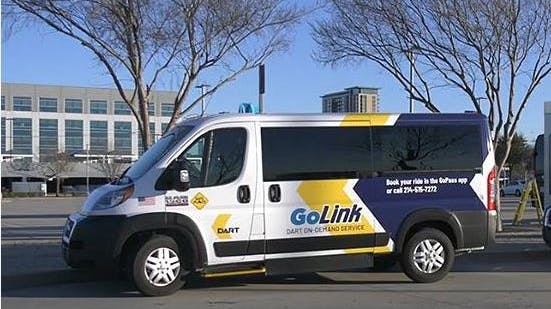 DART GoLink vehicle.