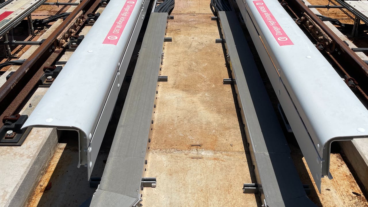 HART's third rail energization project will come to completion in late 2025.