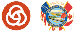 TriMet and ATU Local 757 logos. TriMet and ATU Local 757 logos.