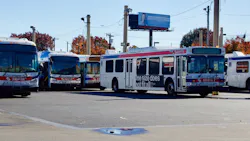 SEPTA bus. SEPTA bus.