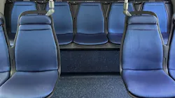 WMATA vinyl seats. WMATA vinyl seats.