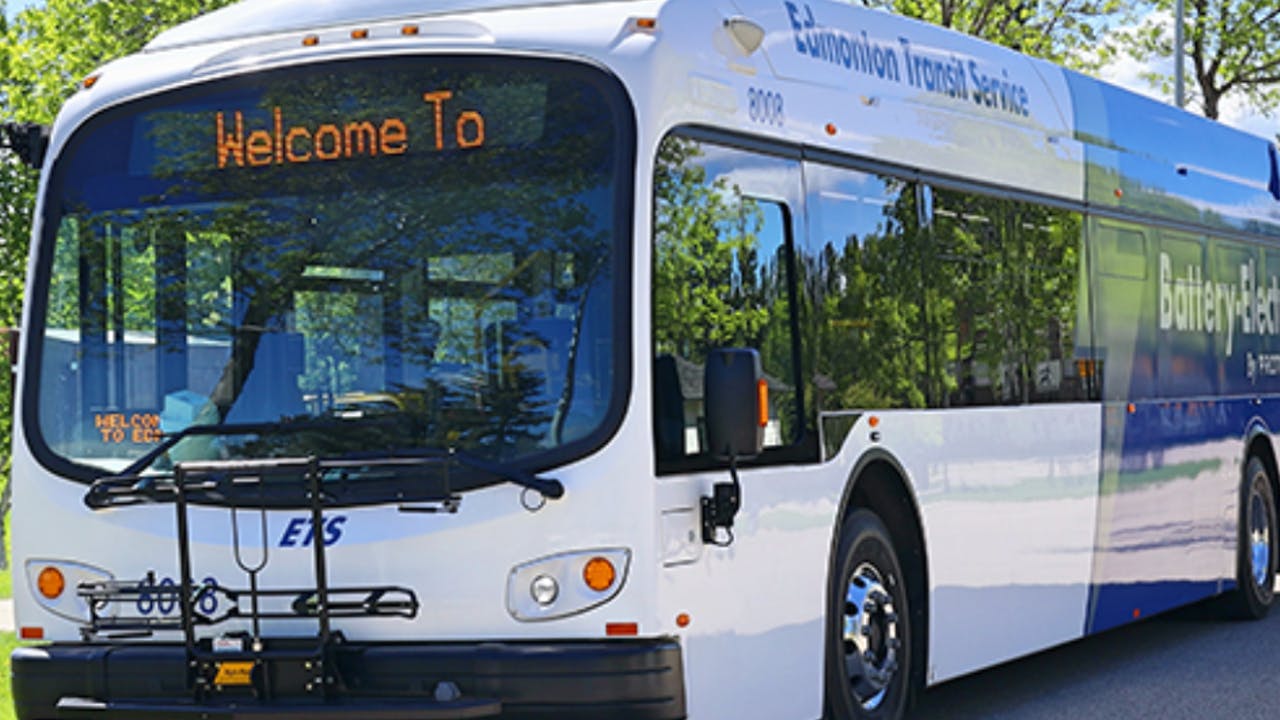 City of Edmonton, Alberta, bus.