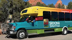 The city of Sedona is set to launch shuttle service on Aug. 29 The city of Sedona is set to launch shuttle service on Aug. 29