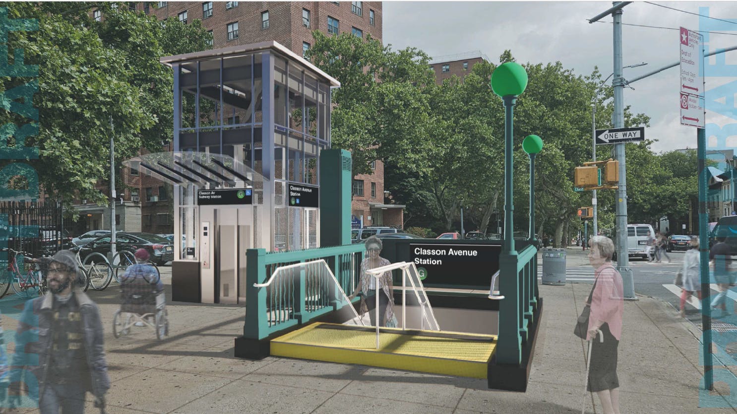 Classon Avenue rendering.