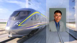 Ian Choudri was named CEO of the California High-Speed Rail Authority. Ian Choudri was named CEO of the California High-Speed Rail Authority.