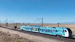 A ZEMU train. A ZEMU train.