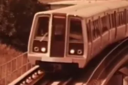 1976- The first portion in the Washington Metrorail system opens for service in Washington, D.C. 1976- The first portion in the Washington Metrorail system opens for service in Washington, D.C.