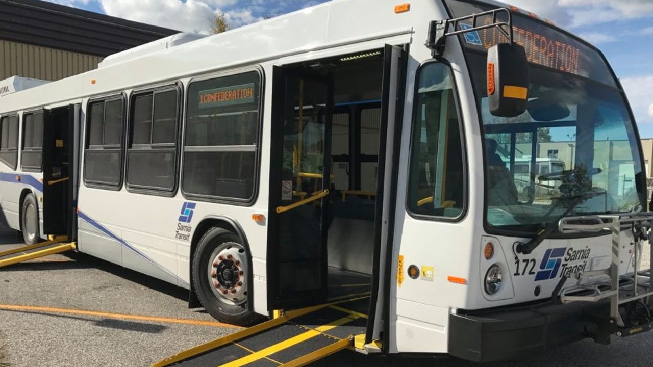City of Sarnia, Ontario, bus.