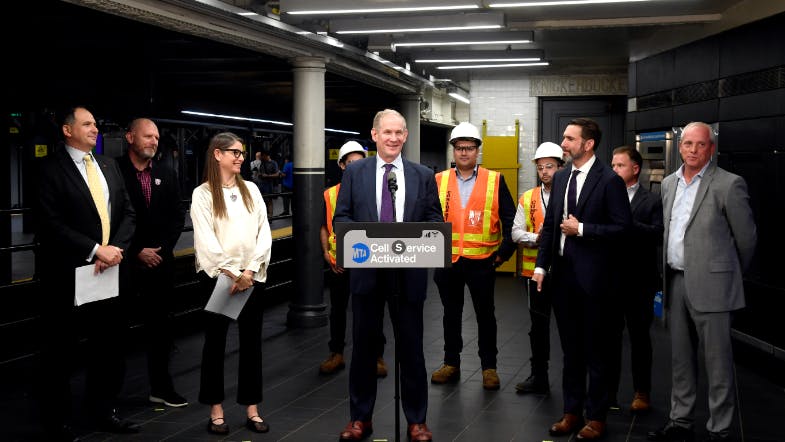 MTA partners with Boldyn Network to launch 5G network services on shuttle service.