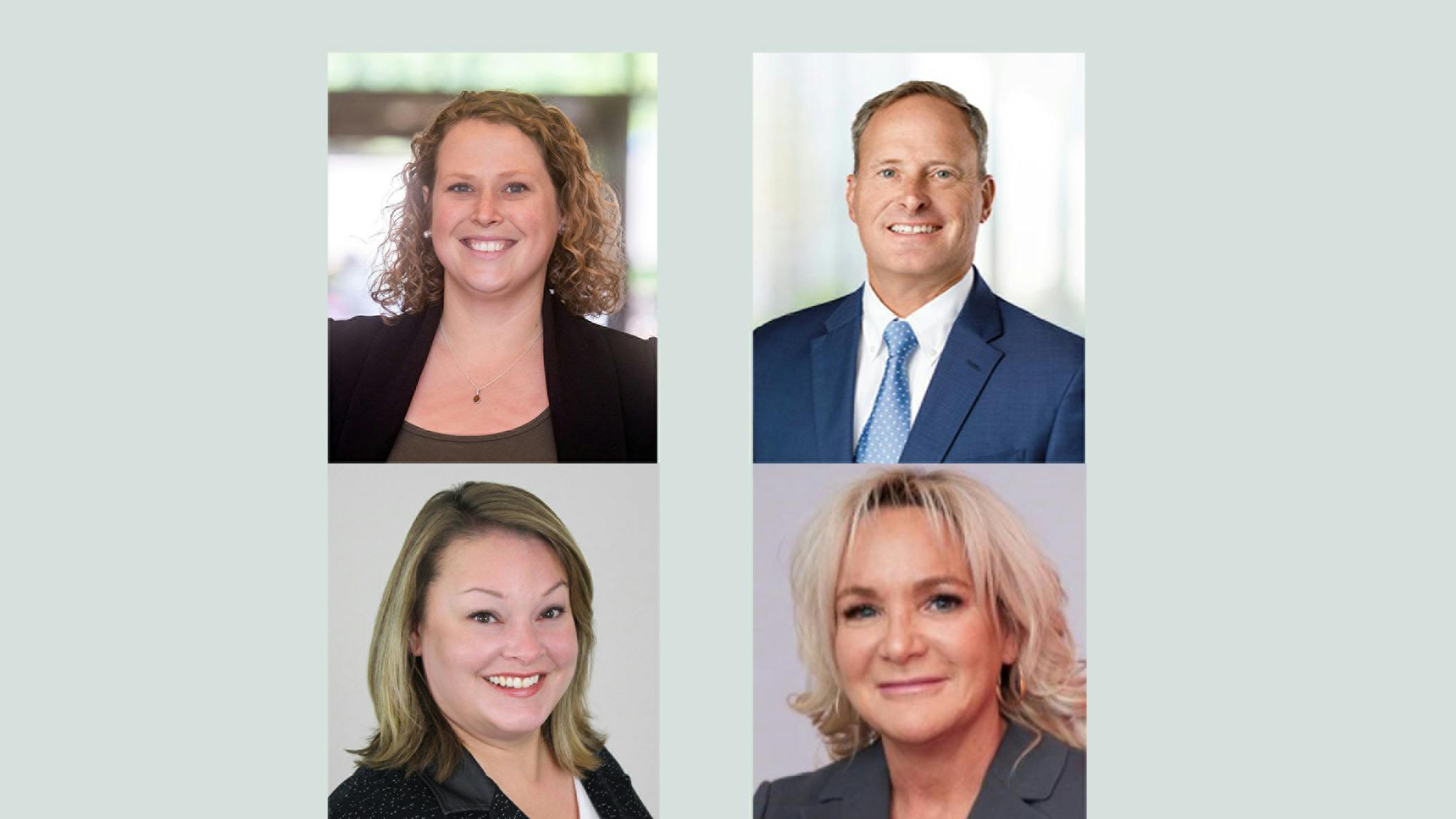 (Left to right) HDR Transportation Strategic Communications Director Katie Caskey, STV Senior Vice President and Strategic Client Service Leader Kevin Young, PE., Transdev Director of Communications Mischa Wanek-Libman, Transdev Senior Vice President of Transit Katrina Heineking.