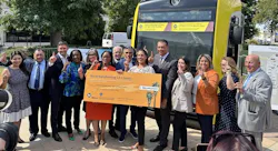 Elected and federal officials gather to celebrate the funding announcement for L.A. Metro's new light-rail line in the San Fernando Valley. Elected and federal officials gather to celebrate the funding announcement for L.A. Metro's new light-rail line in the San Fernando Valley.